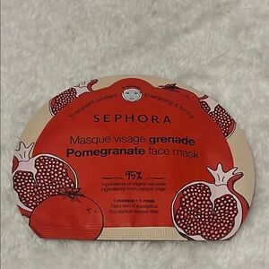Sephora Pomegranate Face Mask - Red